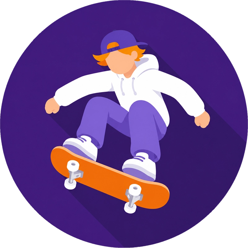 Jongeren 12-18 jaar activiteiten icoon